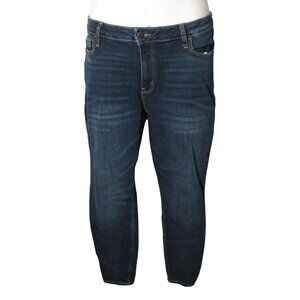 Old Navy 14P 14 Rockstar Super Skinny Blue Jeans Denim Stretch